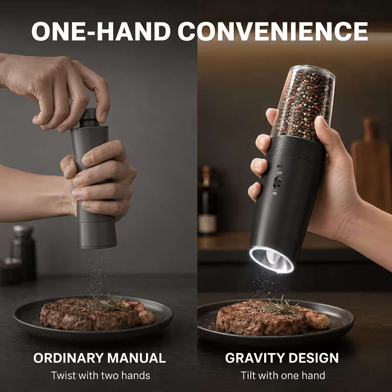 Electric Salt and Pepper Grinder
