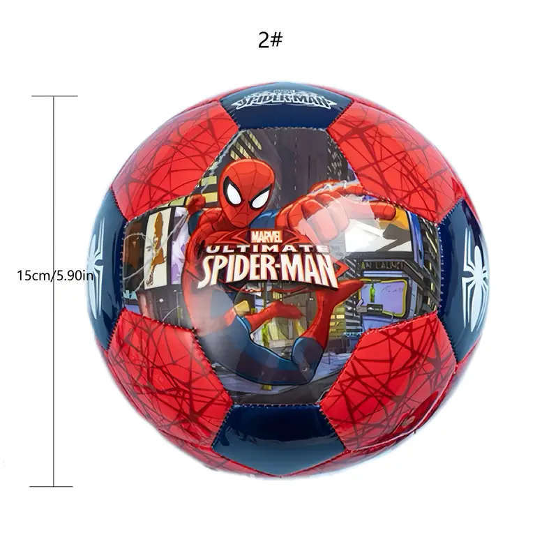 Marvel Spider-Man Soccer Ball - Durable Blue & Red