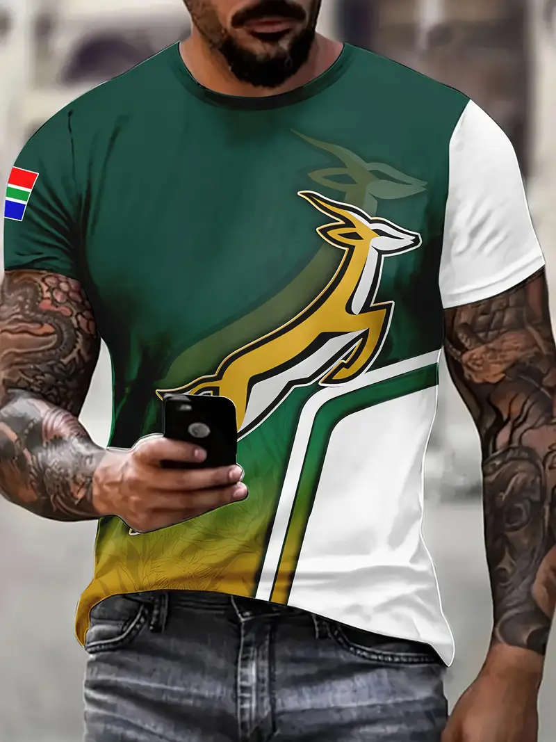 Men's T-Shirt, Short Sleeve, SIZE LARGE