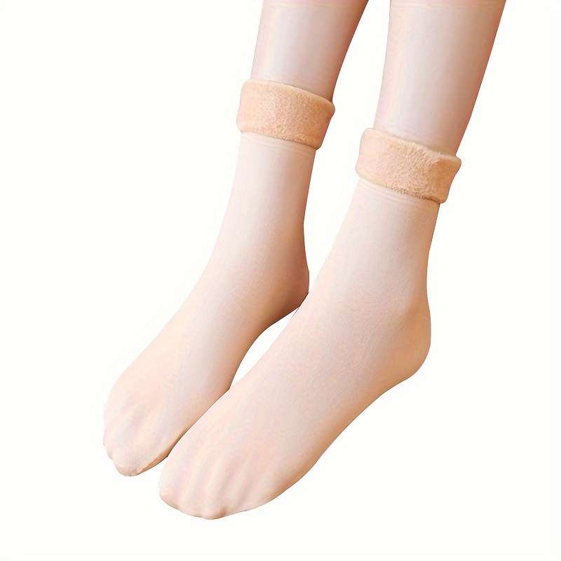 Sock 1 Black 1 Light Beige One Size