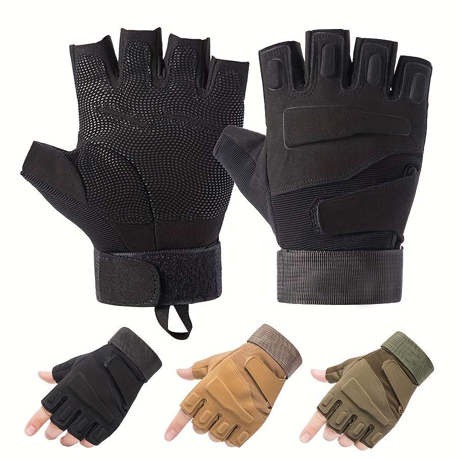 1 Pair Army Green Warm Gloves