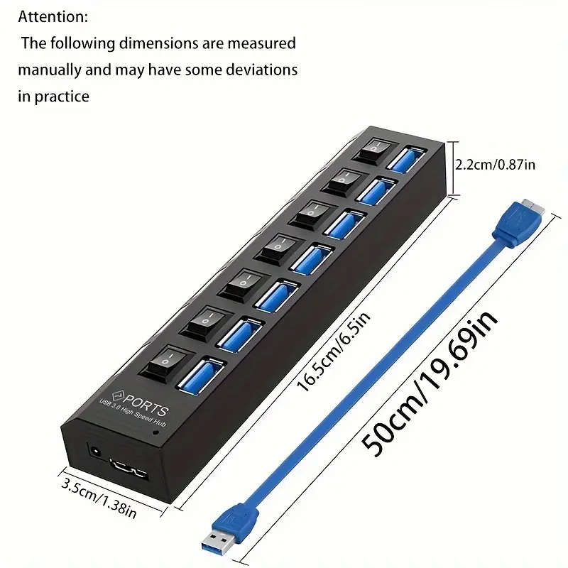 7-Port USB 3.0 Hub