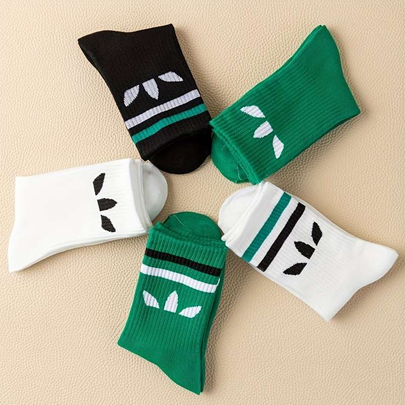10 Pairs Multicolor One Size High Elastic Socks