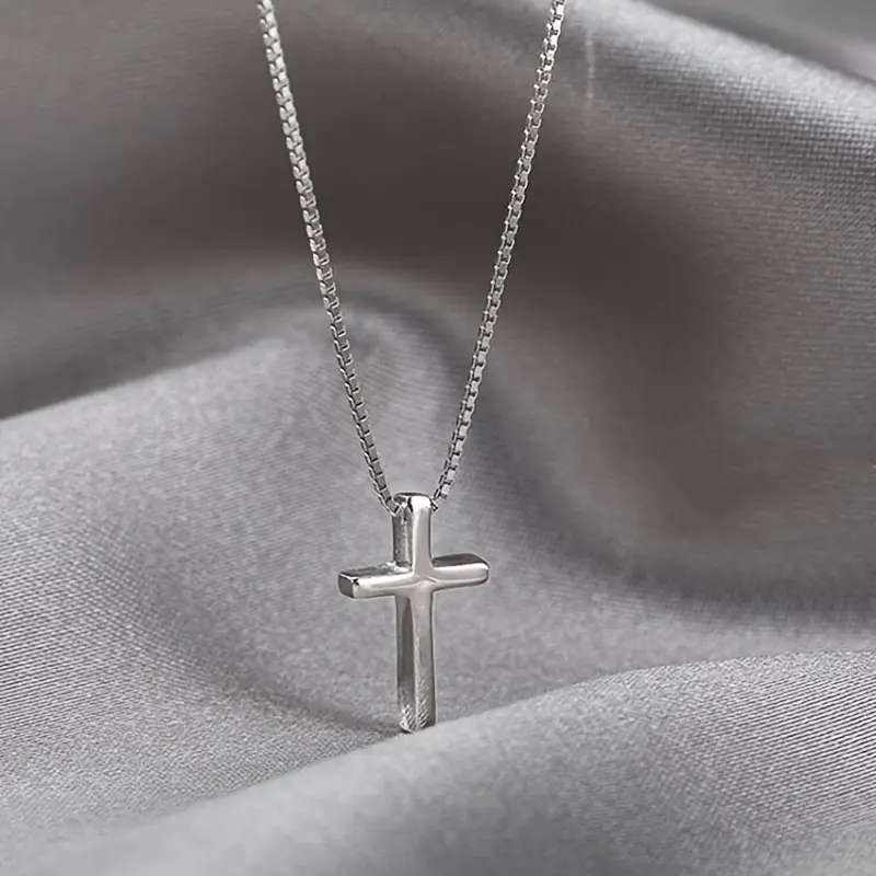 Cross Pendant with Necklace