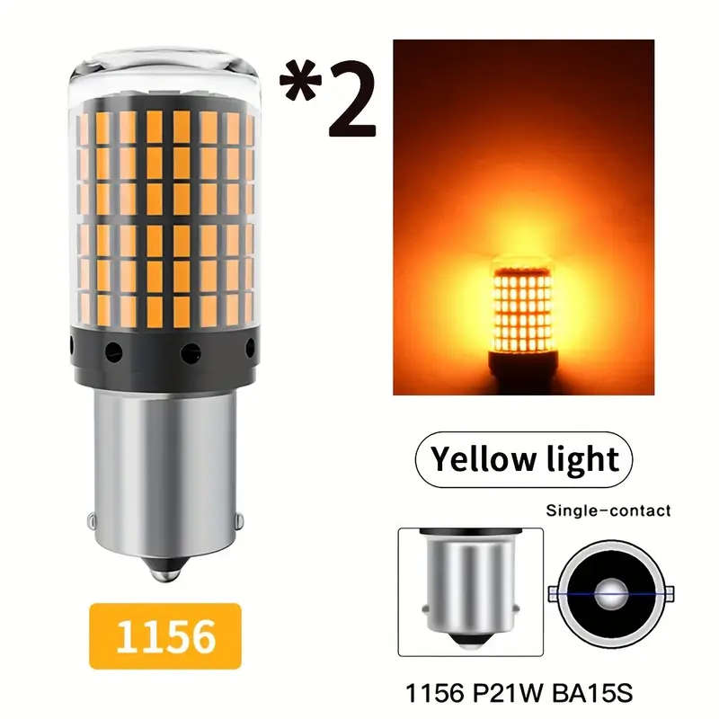 2pcs Led Car Bulbs