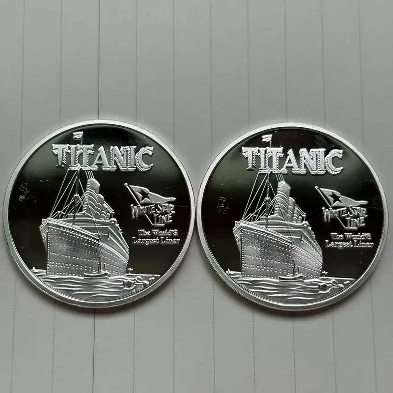 The Titanic Coin with Capsule 40MM Wide