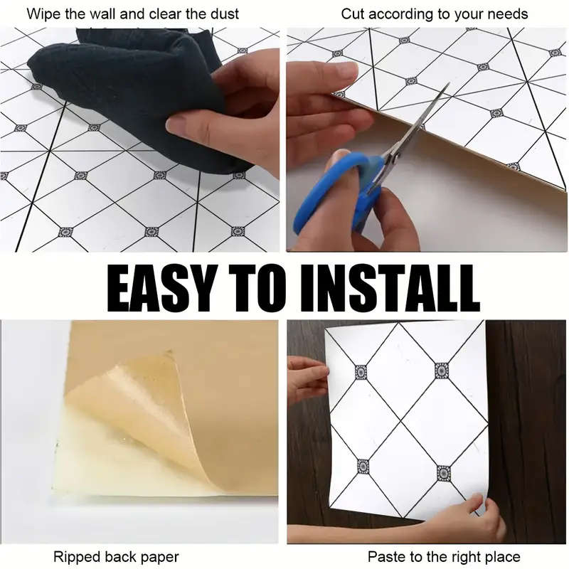 50pcs Ceiling Self-Adhesive Wall Stickers