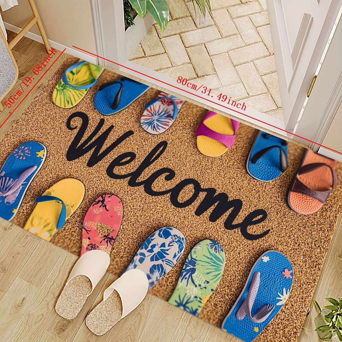 1Pc 19.69x31.50inch 50x80cm Floor Mat