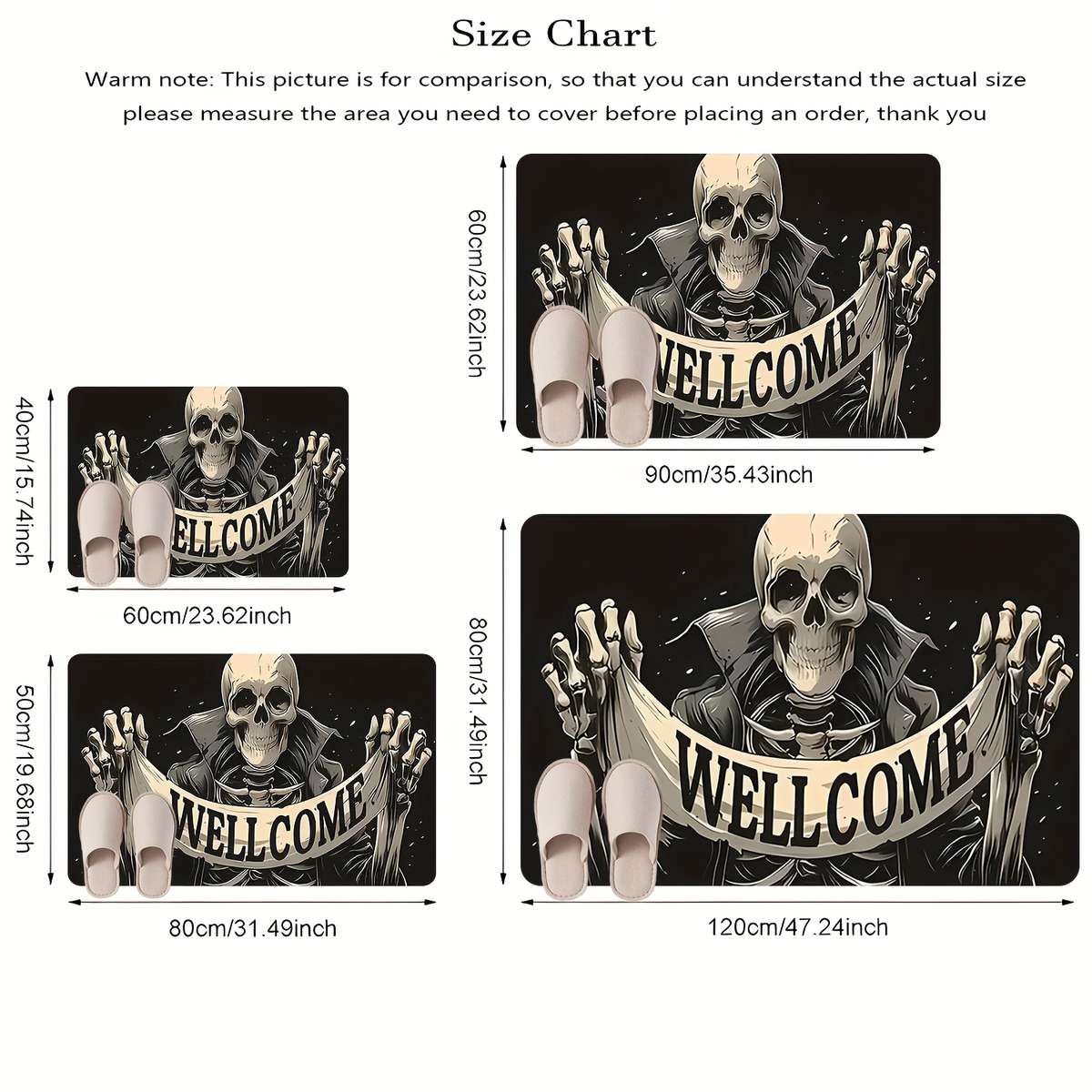 1Pc 15.7x23.6inch 40x60cm Floor Mat