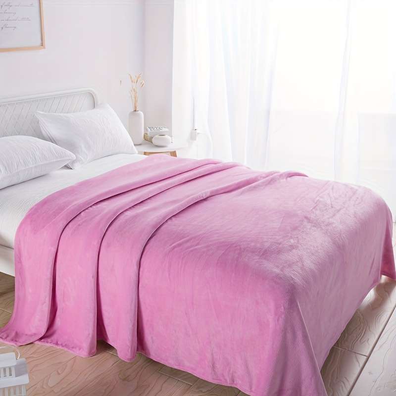 1ps Blanket Color Bright Green size 150x200