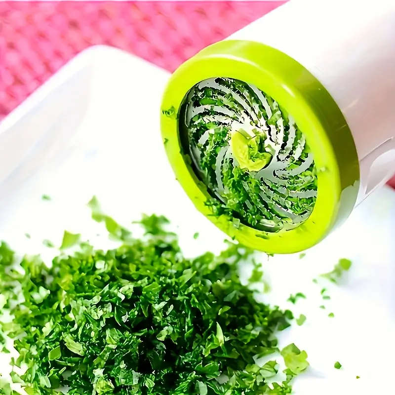 Manual Herb & Vegetable Chopper Grinder - Quick Chopping for Parsley, Cilantro, Carrots, Zucchini