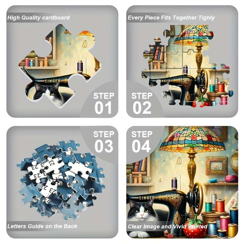 1000 Piece Paper Jigsaw Puzzle For Adults