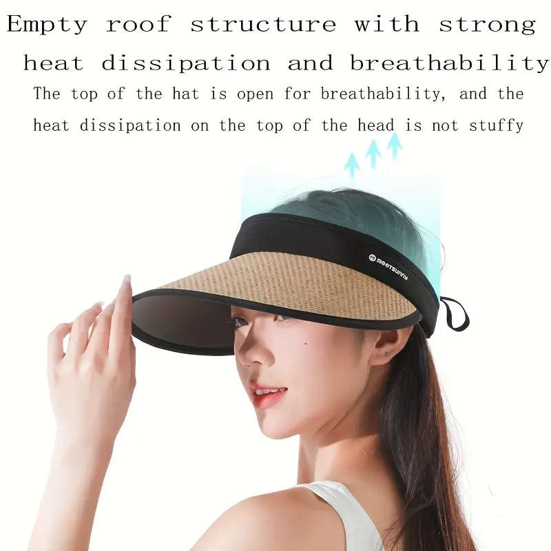 Foldable Sun Hat Beige