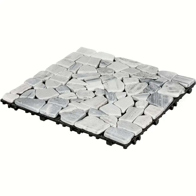 Outdoor Decking Interlocking Floating Panels