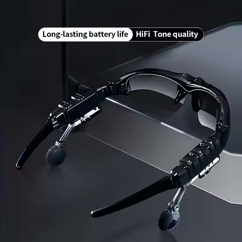 Headphones Glasses Wireless Headset With Microphone