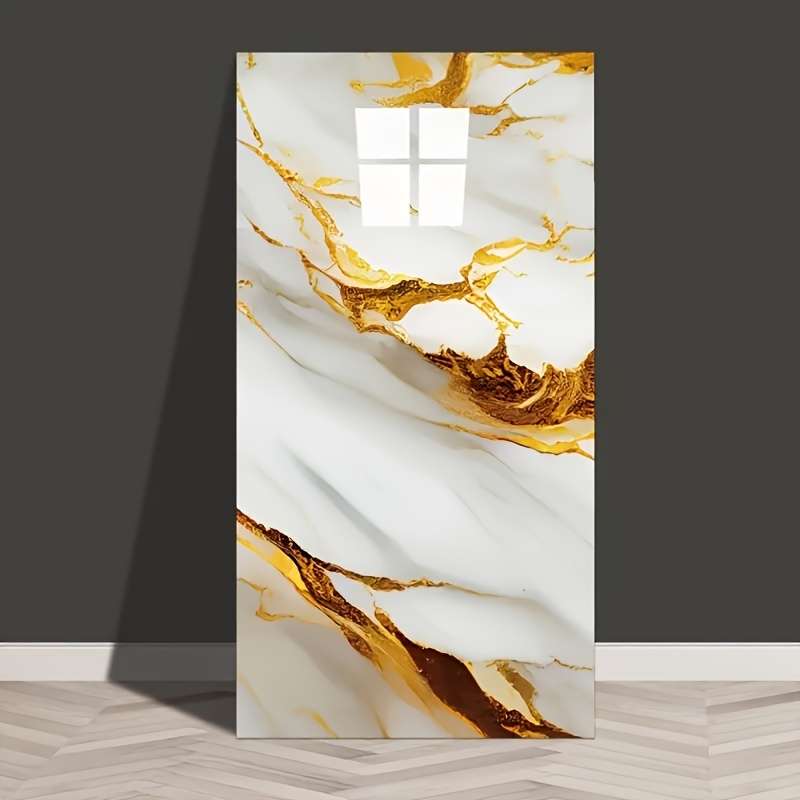 21 Pieces Wall StickersBlue Feather Gilt Measures 30.0 cm X 59.99 cm