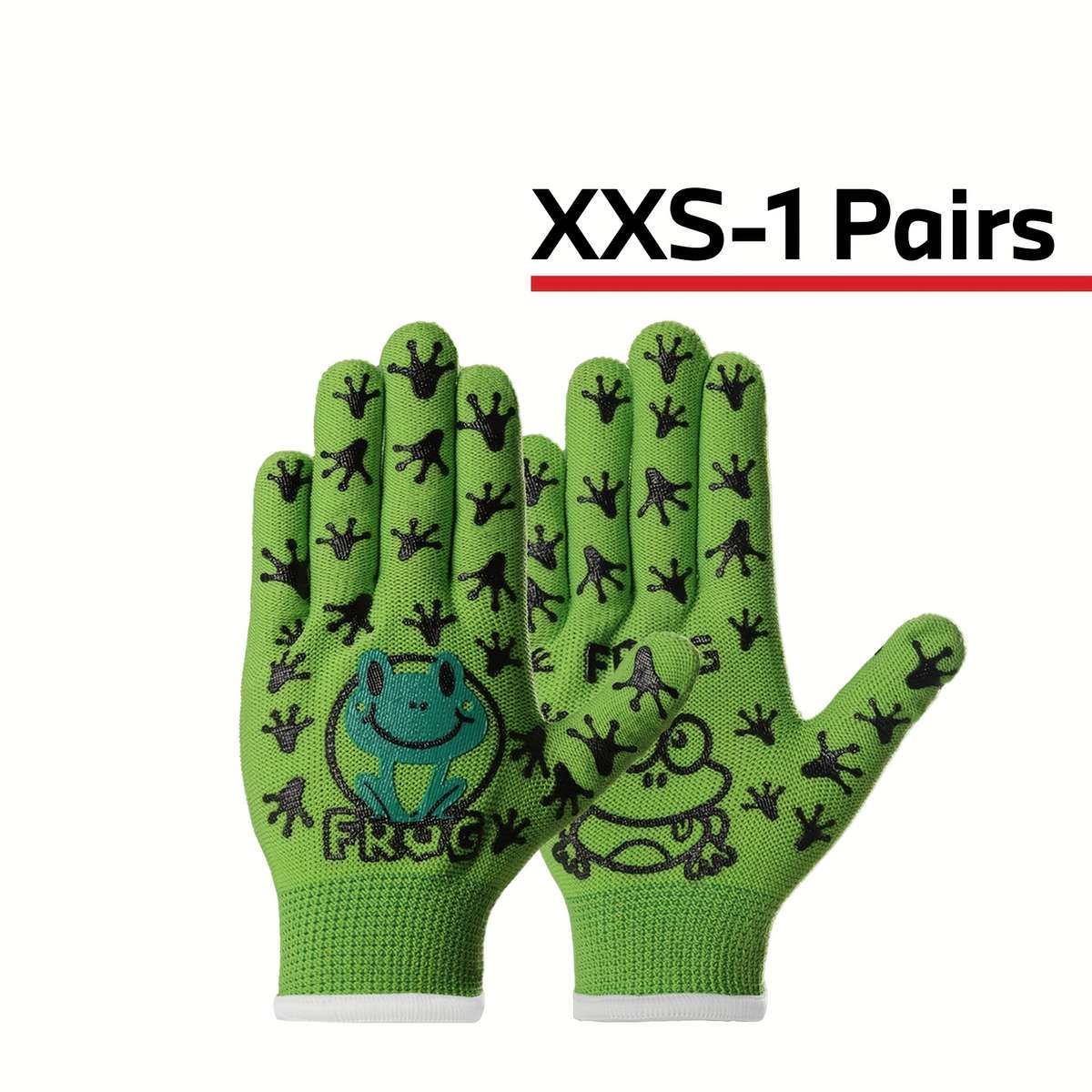 1 Pair Size XXS Green Multi Purpose Work Gloves