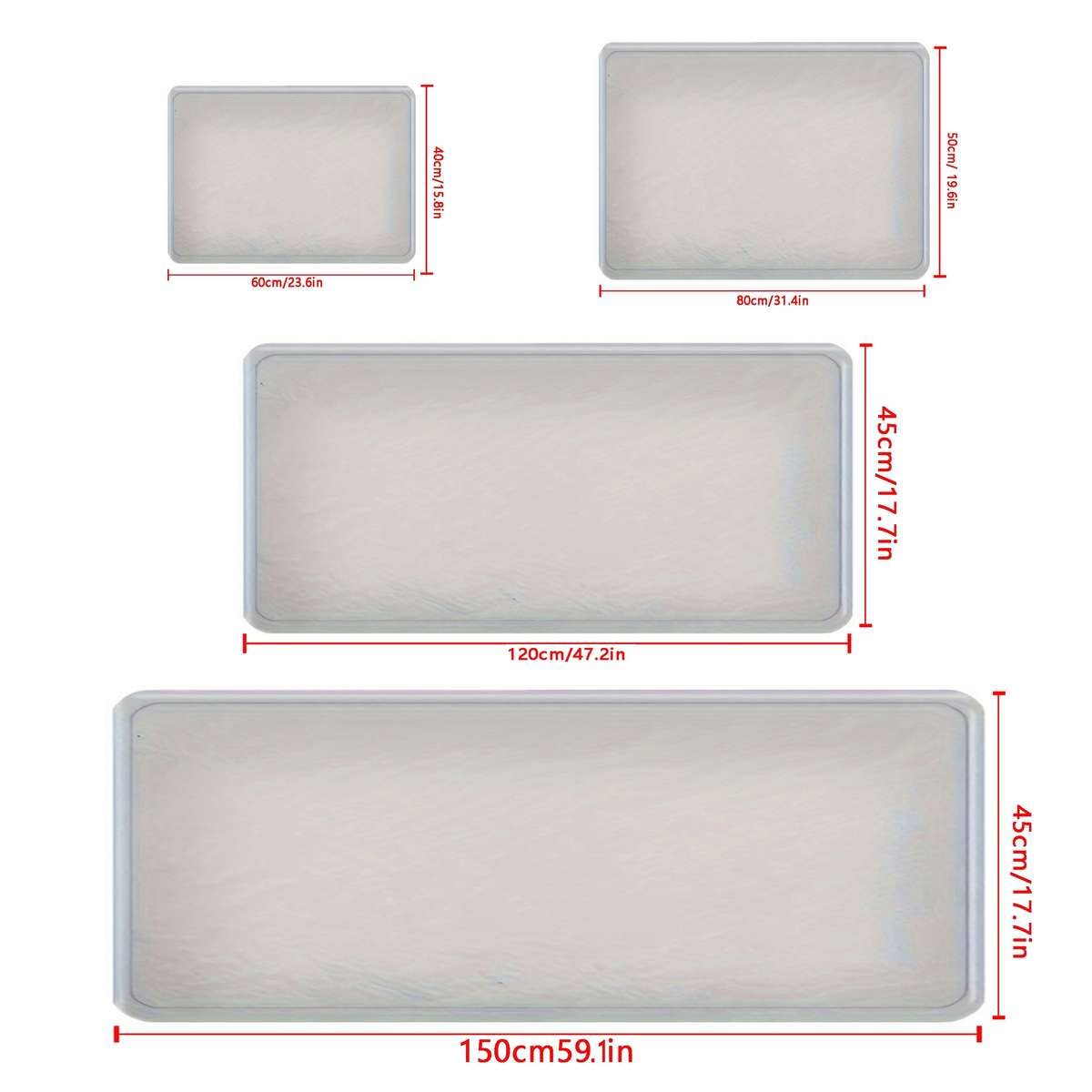 1Pc 45x150cm Floor Mat