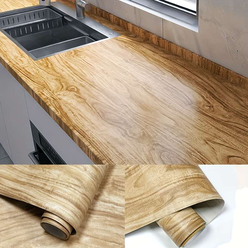 1PC Wall StickersGray Oak23.62X393.7in  60X1000.02cm