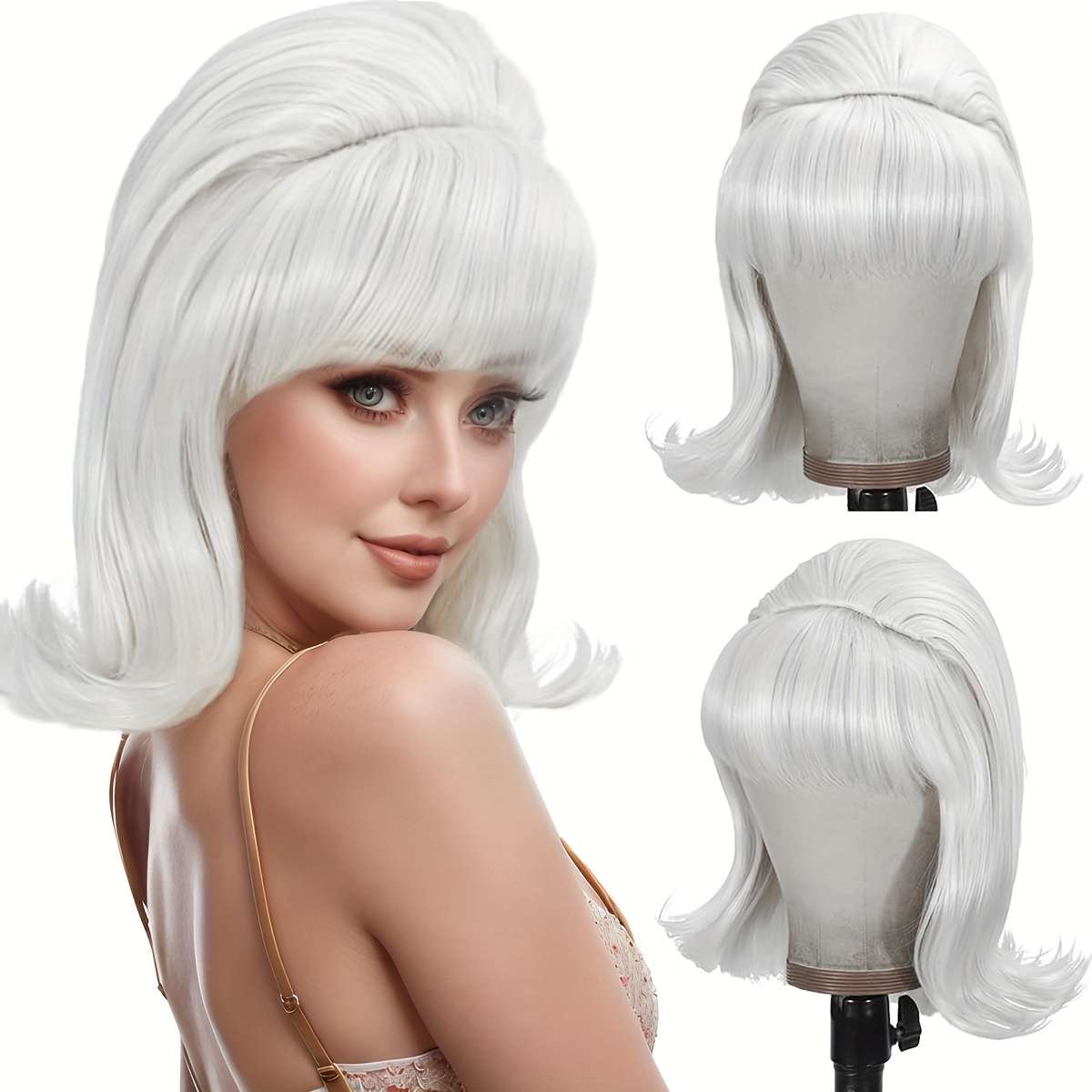 Advanced White 35.56cm Fashion Design Wig
