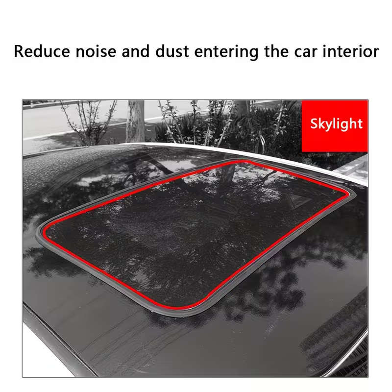 Universal Car Sealing Strip Waterproof Dustproof Rubber Seal 2M
