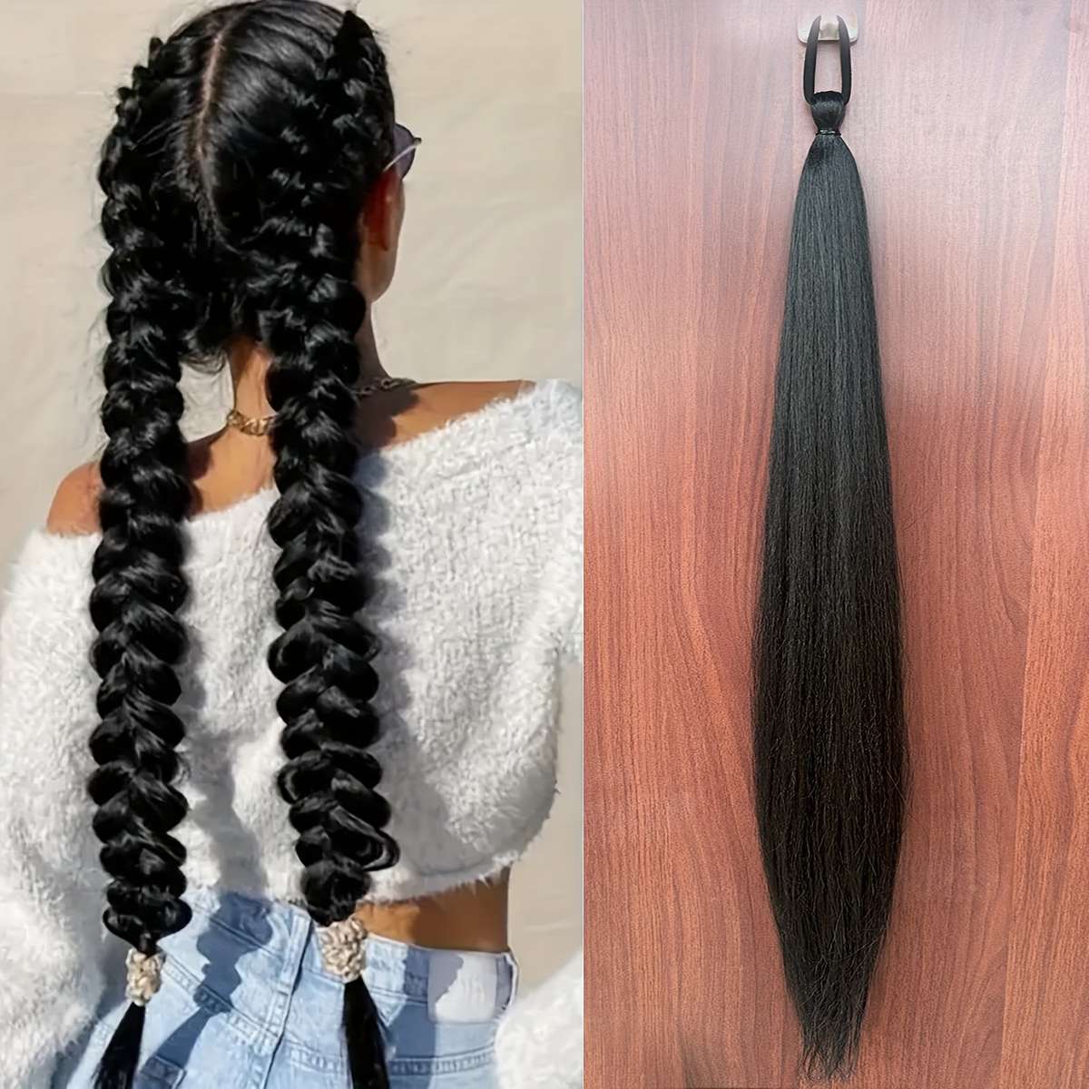 1Pc 13A 66.04cm Fashion Design Wig