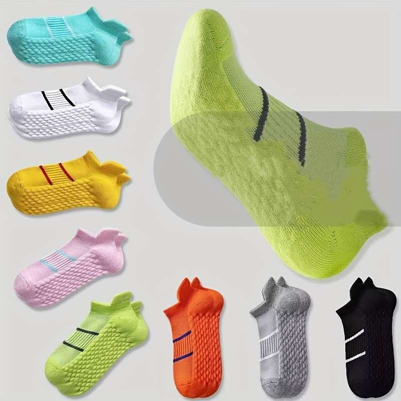 7 Pairs Color Mixes High Elastic Socks
