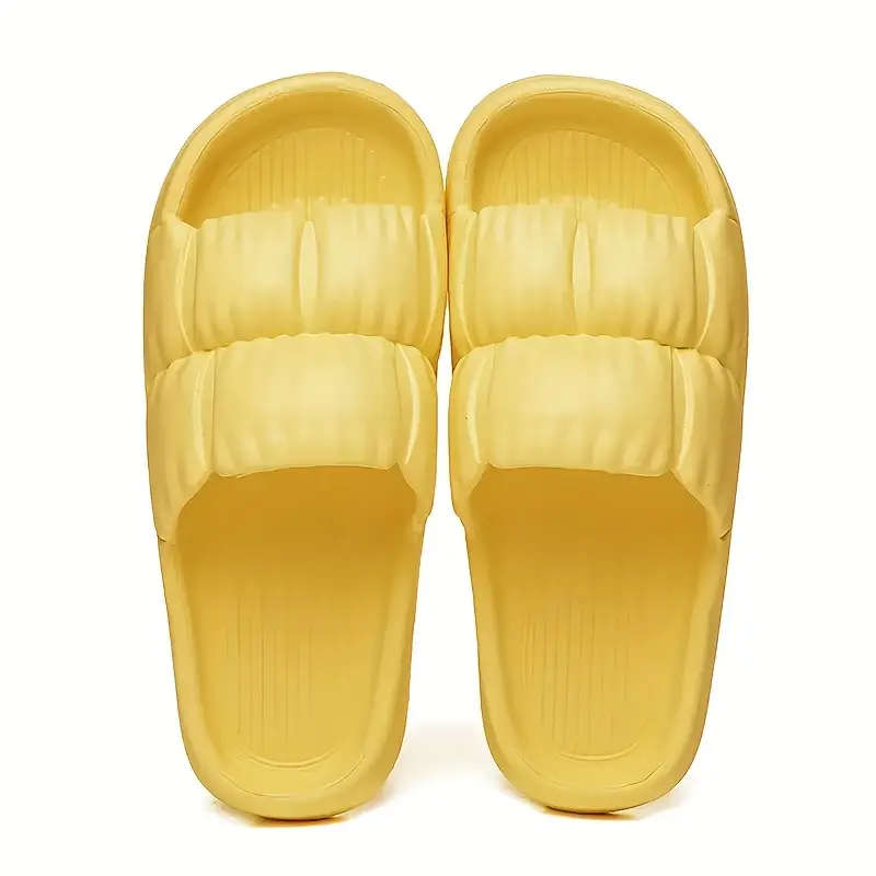 Women's Simple Indoor Slippers Black 38-39
