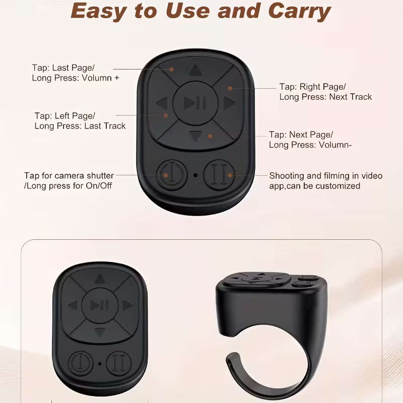 Multi Functional Wireless Ring Controller