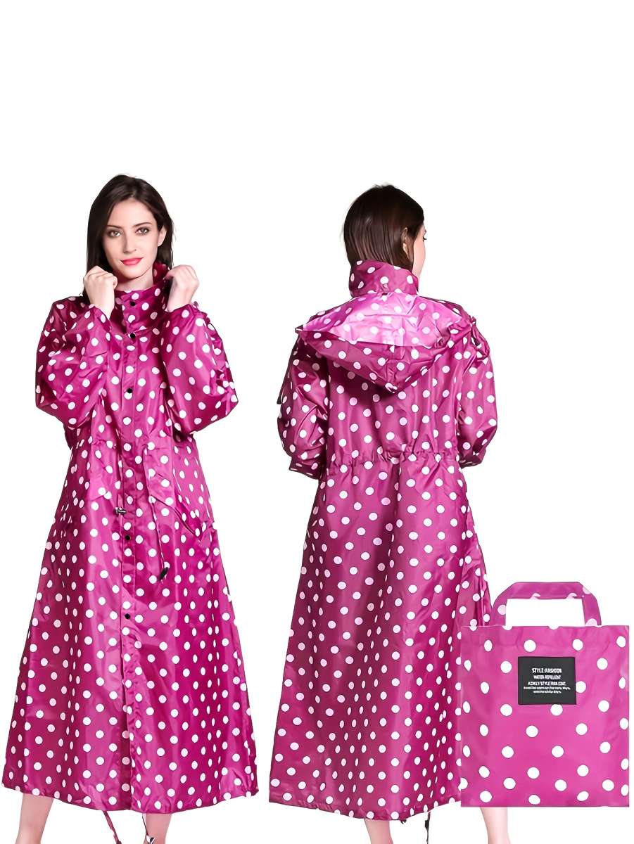 Raincoat Rose Red Size 1Xl