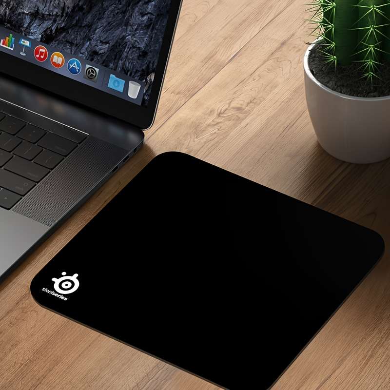 1pc Rubber Anti-Slip Mouse Pad Long Rectangle Geometric Game Design Soft 10.24x8.27 in