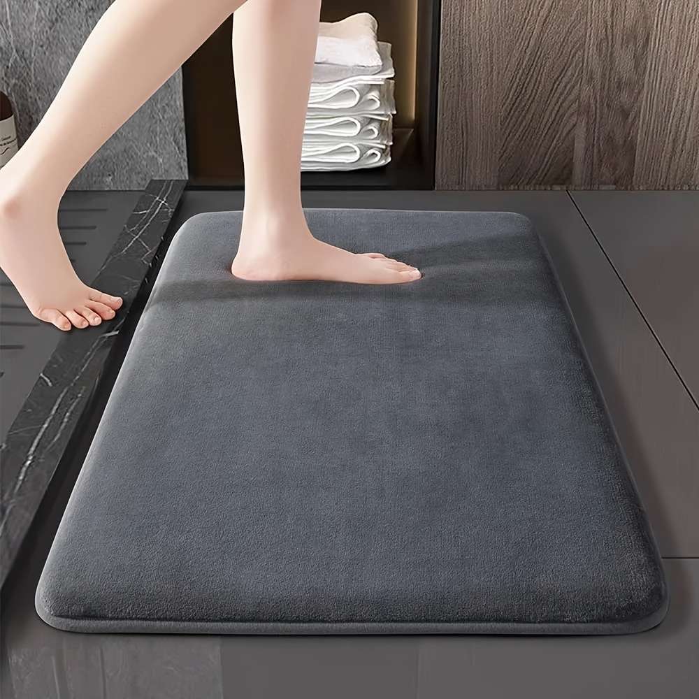 1Pc Dark Gray 40x60cm Floor Mat