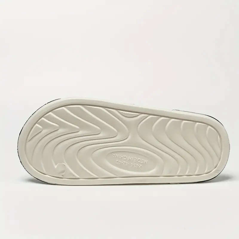 A Pair Of Unisex Stylish Sports Slippers In Blue 6.5-7