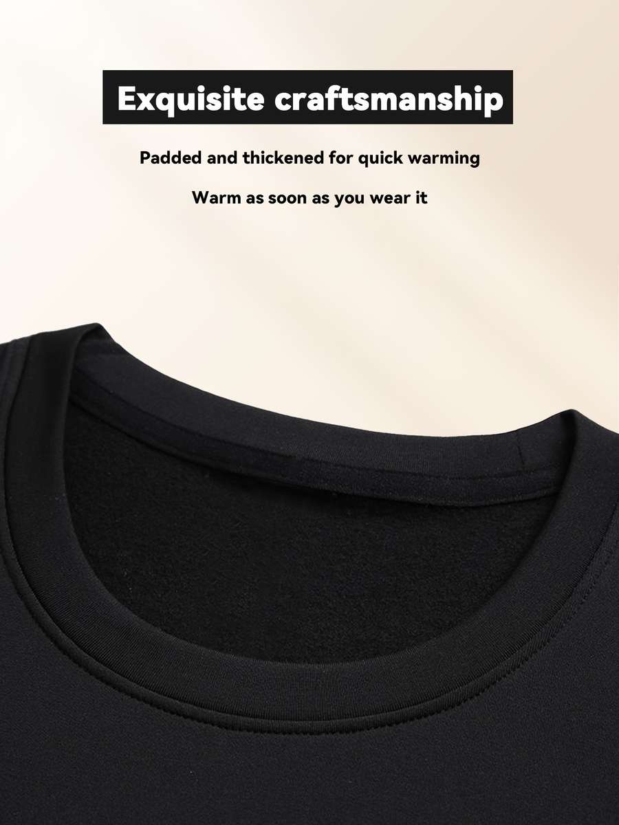 Thermal Underwear Color Black Sizexxl