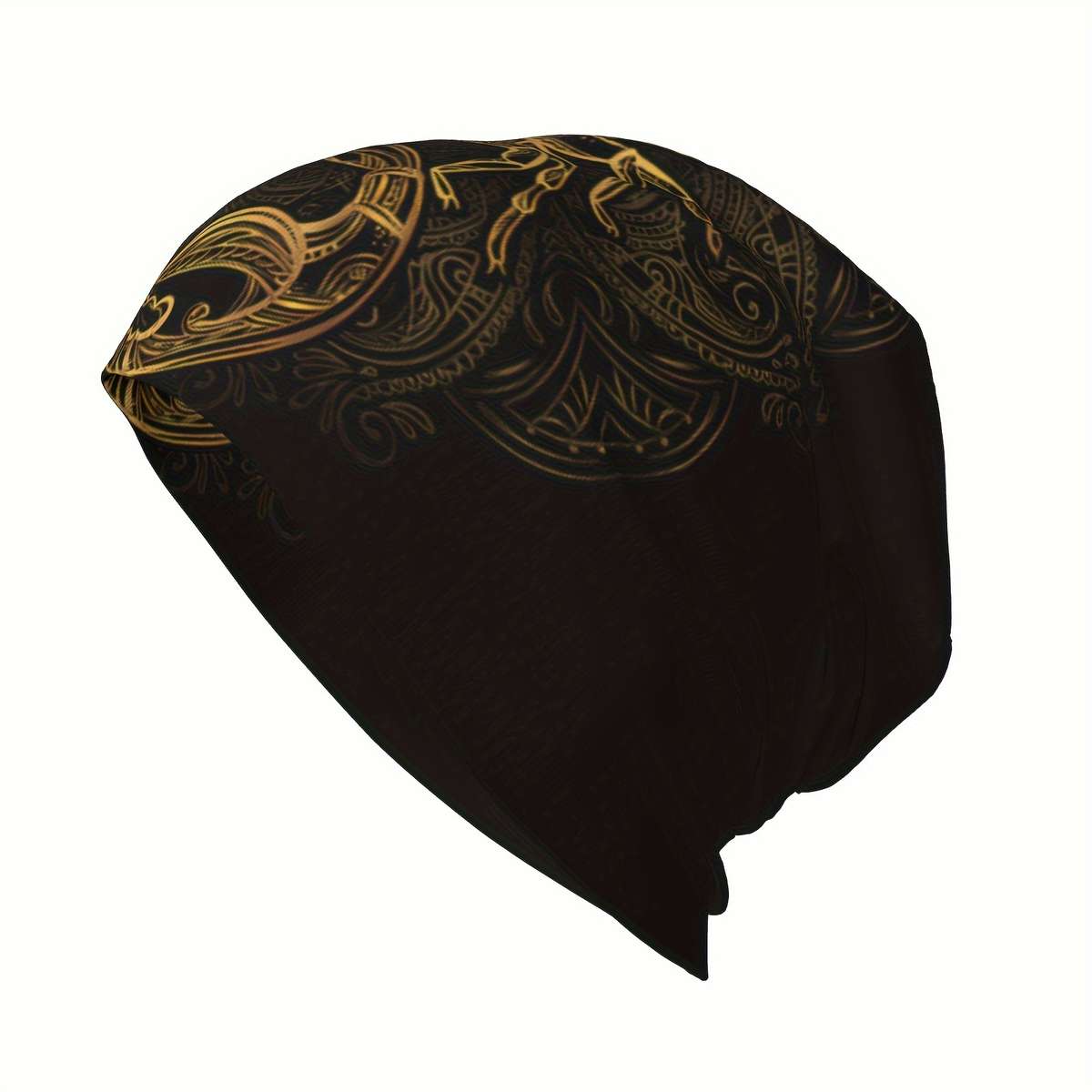 Vintage Scorpion Skull Beanie Lightweight Polyester Spandex Blend Perfect