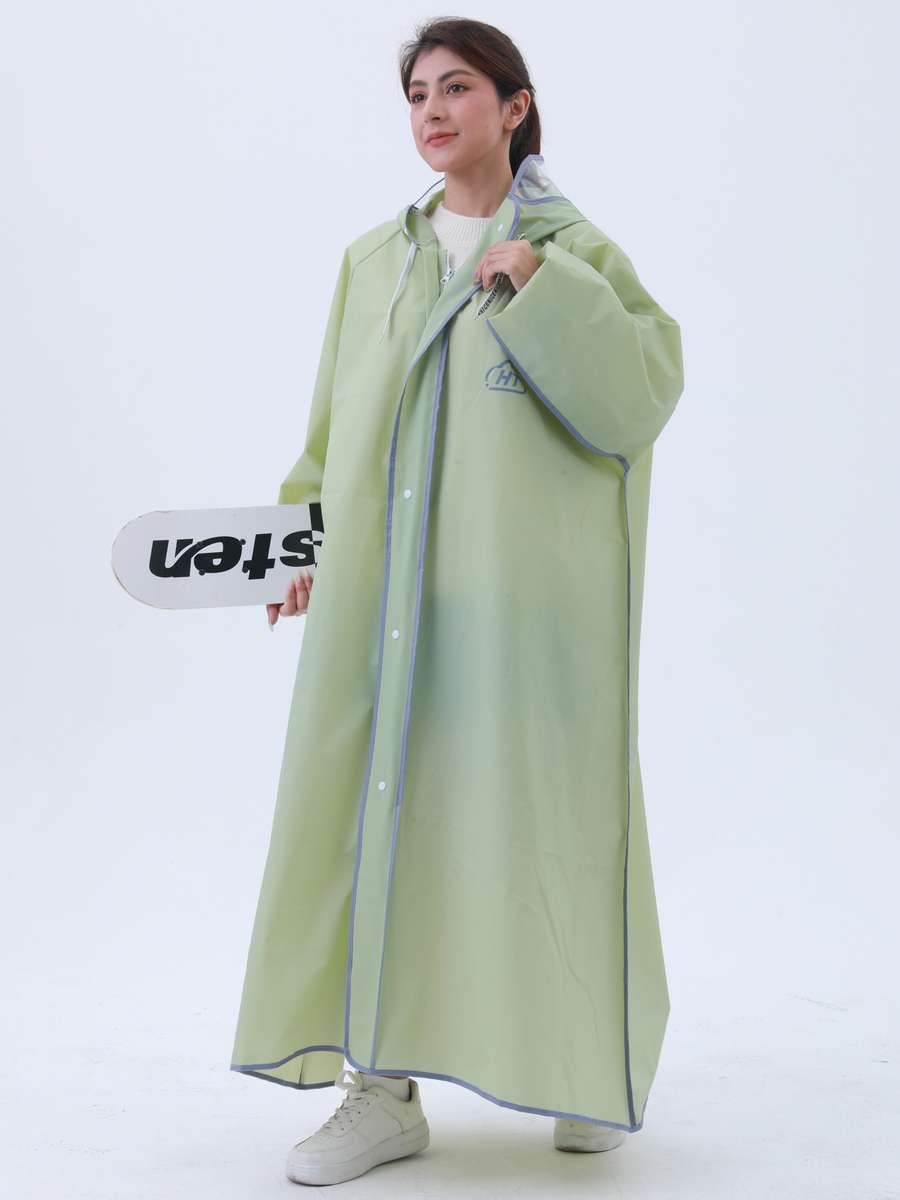 Raincoat Yellowgreen Size L