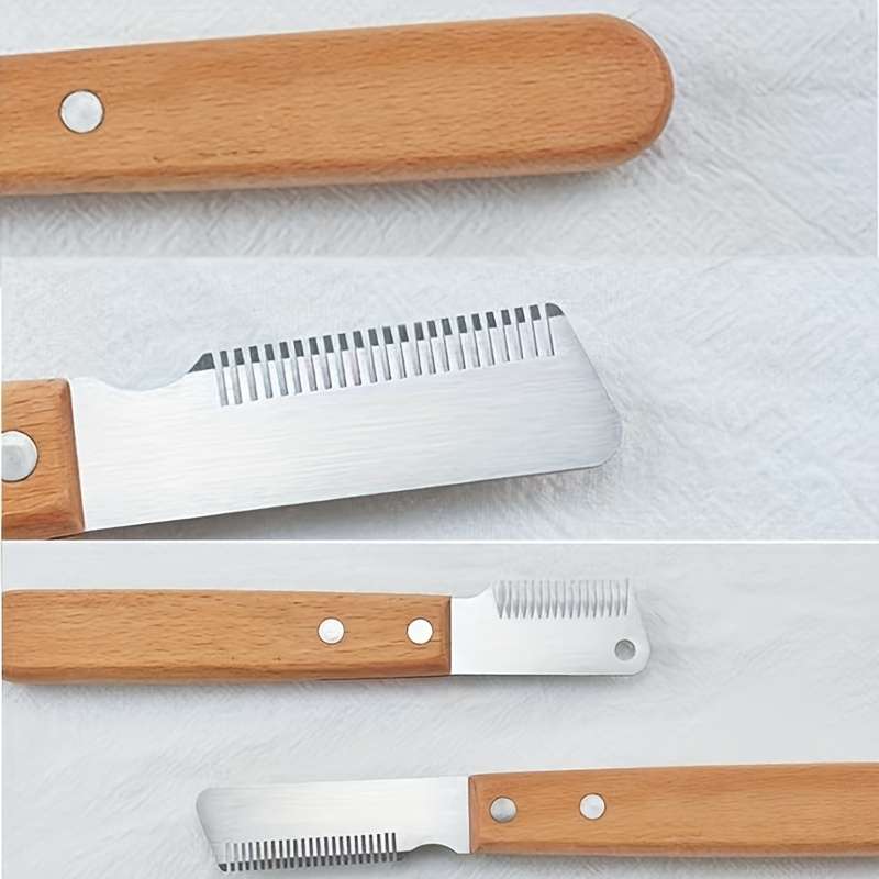 1pc Knife Pet Comb