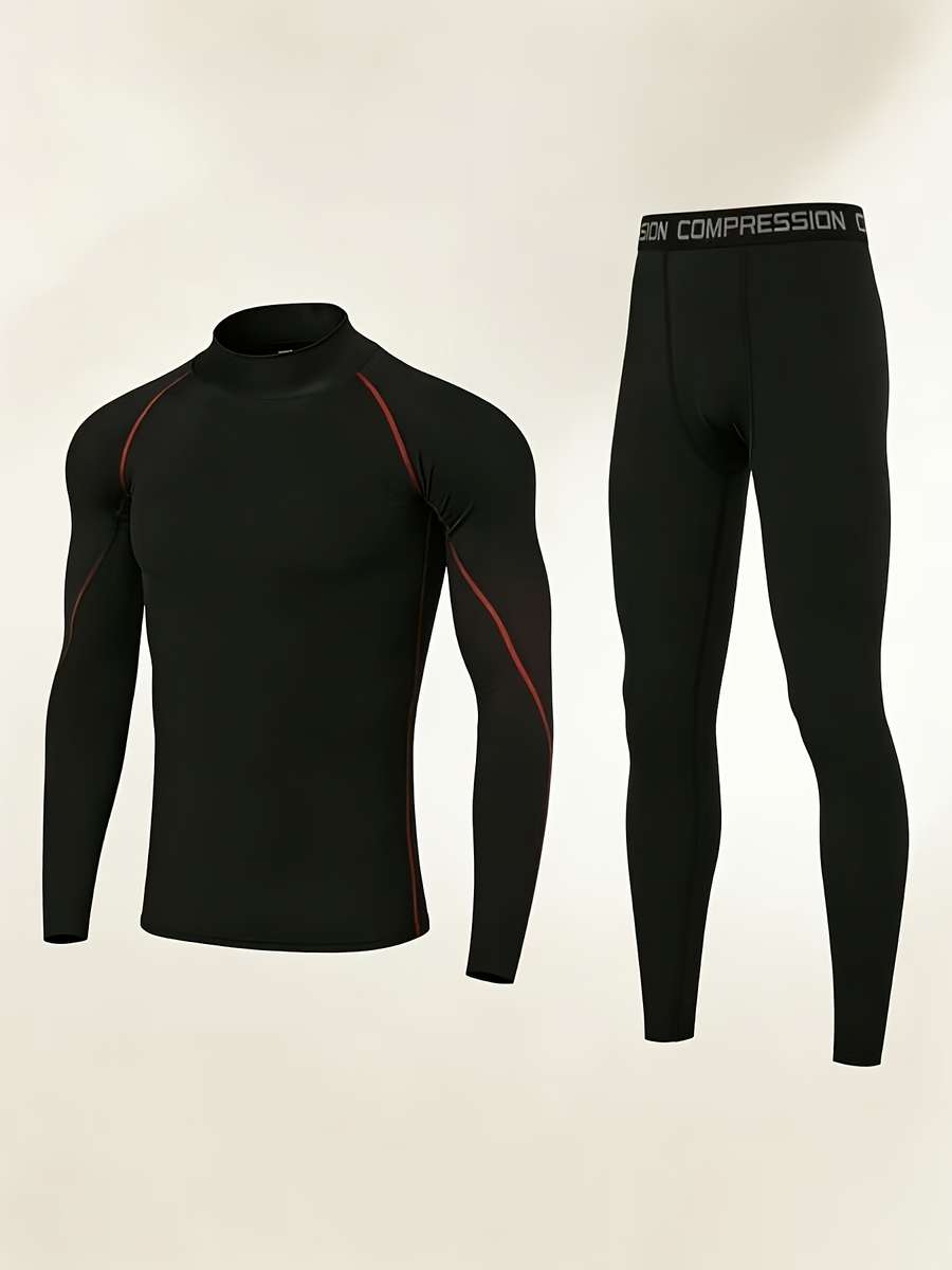 Thermal Underwear Color Red Line  Black Line Sizes