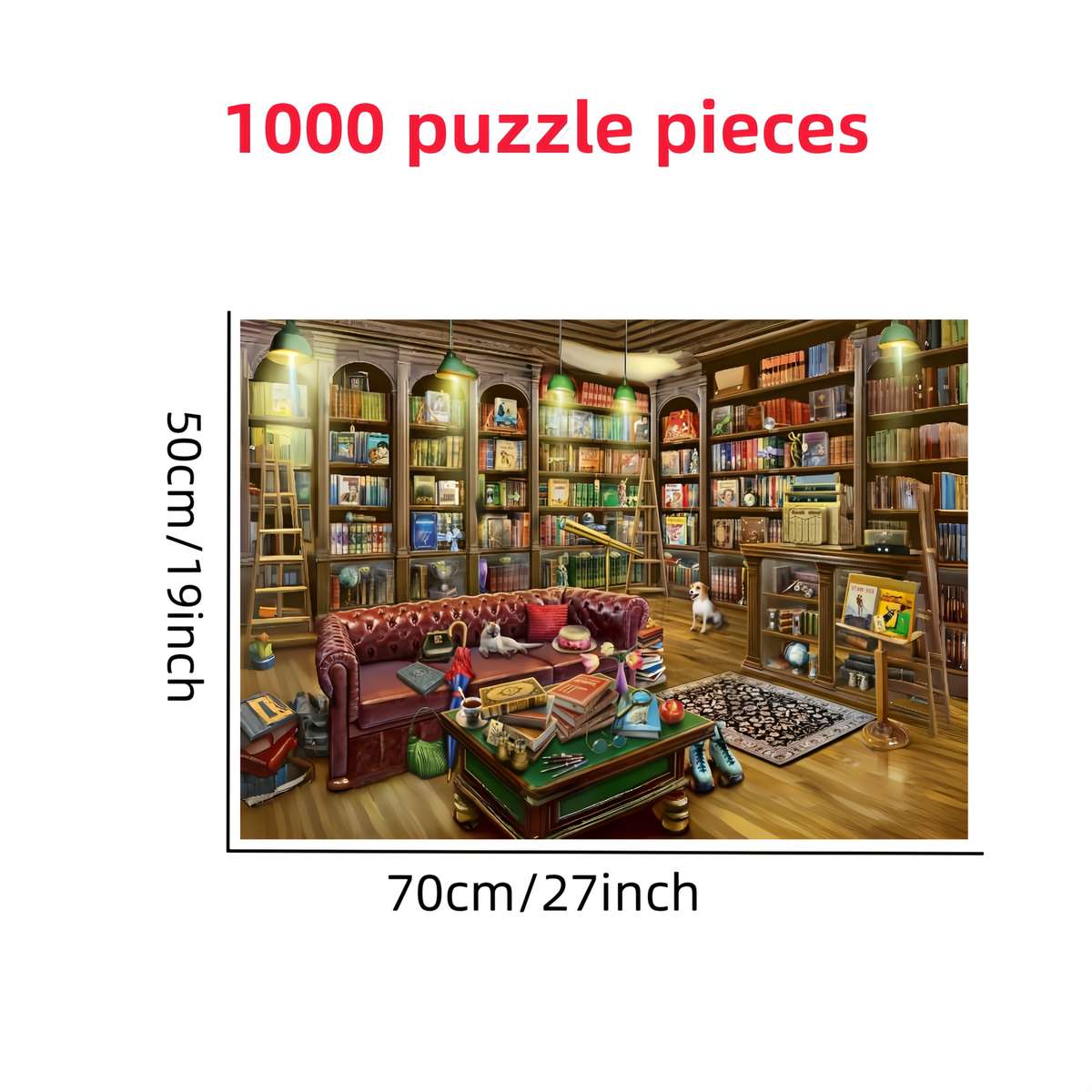 1000 Piece Paper Jigsaw Puzzle For Adults