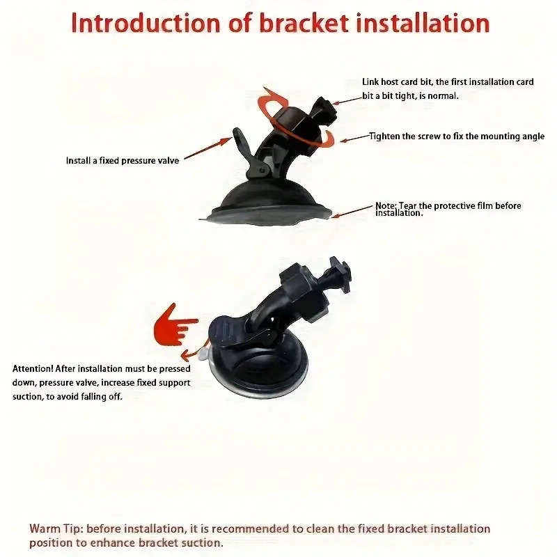 Car 5.08 cm Four-Recording HD Night Vision 4-Lens Driving Recorder Car Front and Rear Left and Right