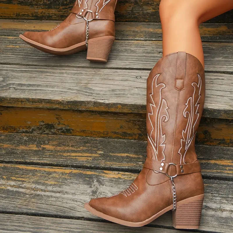 Women's Cowboy Boots with heel