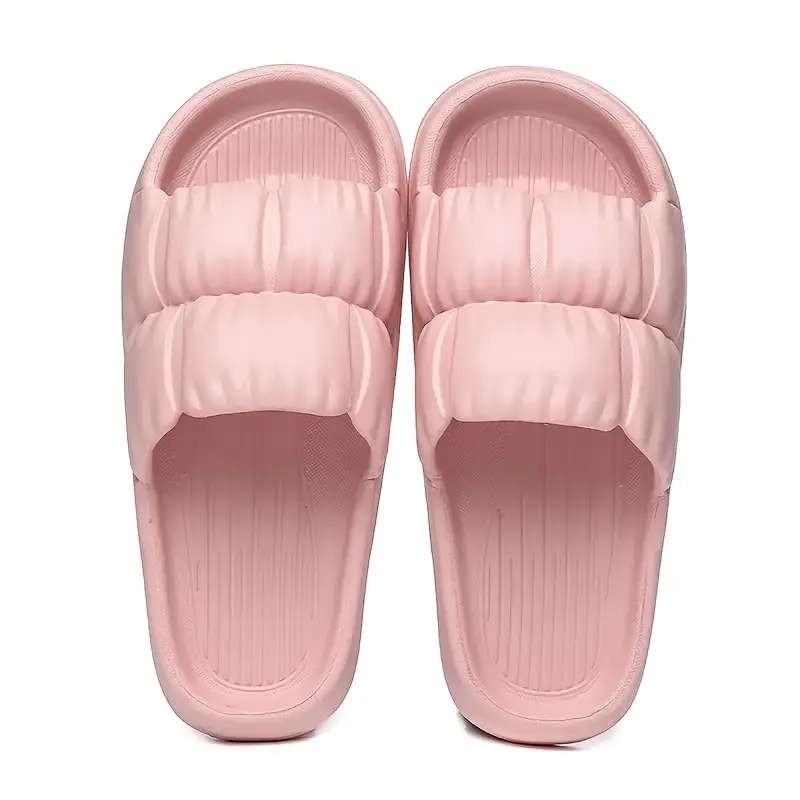 Women's Simple Indoor Slippers Black 38-39
