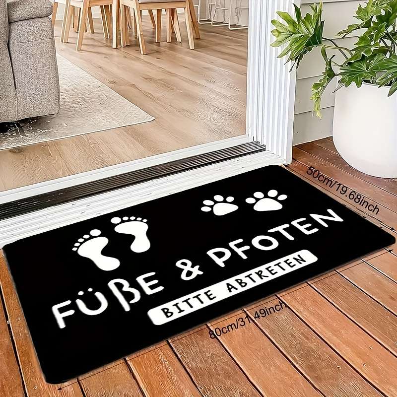 1Pc 50x80cm 19.68x31.49inch Floor Mat