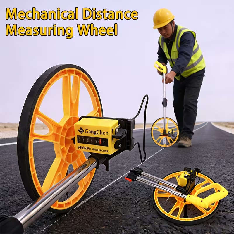 Portable 10KM Mechanical Measuring Wheel