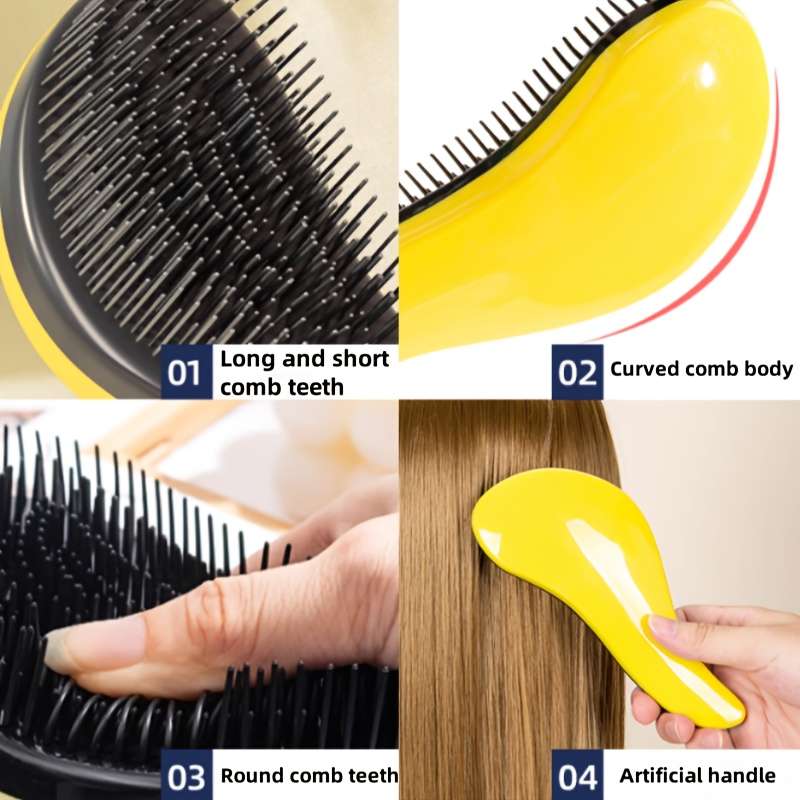 1pc Purple Pet Comb