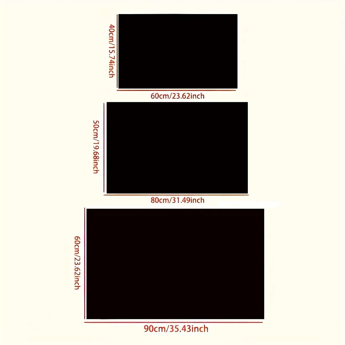 1Pc 40x60cm 15.7x23.6inch Floor Mat