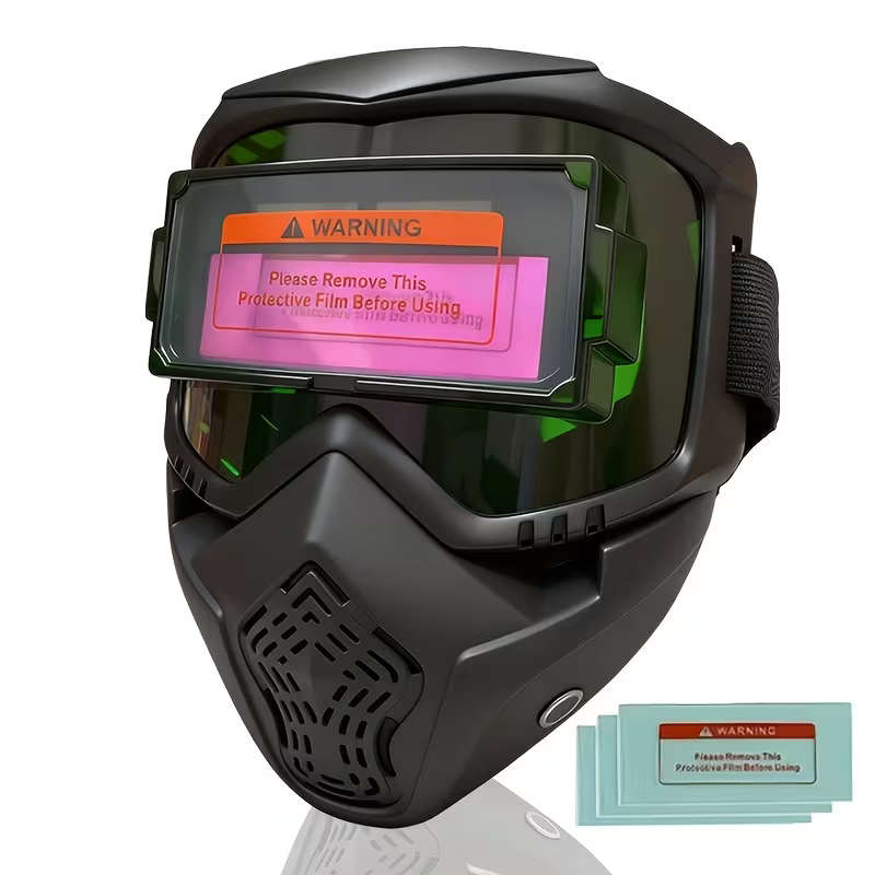 Automatic Dimming Welding Face Shield