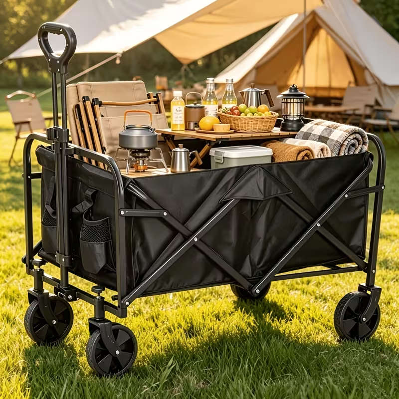 Heavy-Duty Multi-Functional Folding Trolley - Large