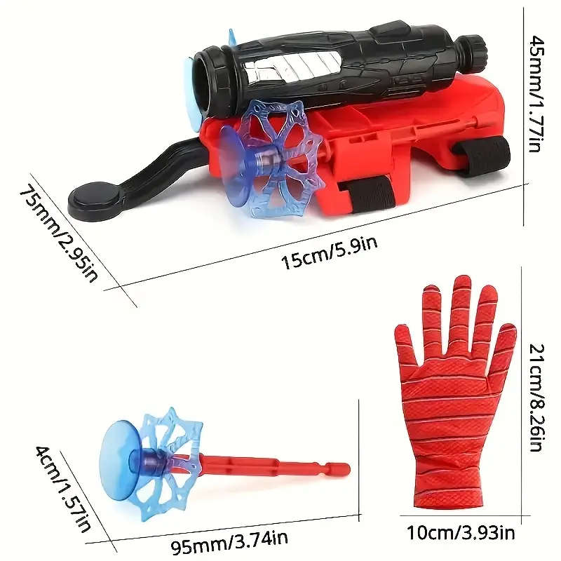 Wrist-mounted launcher network launch glove TOY