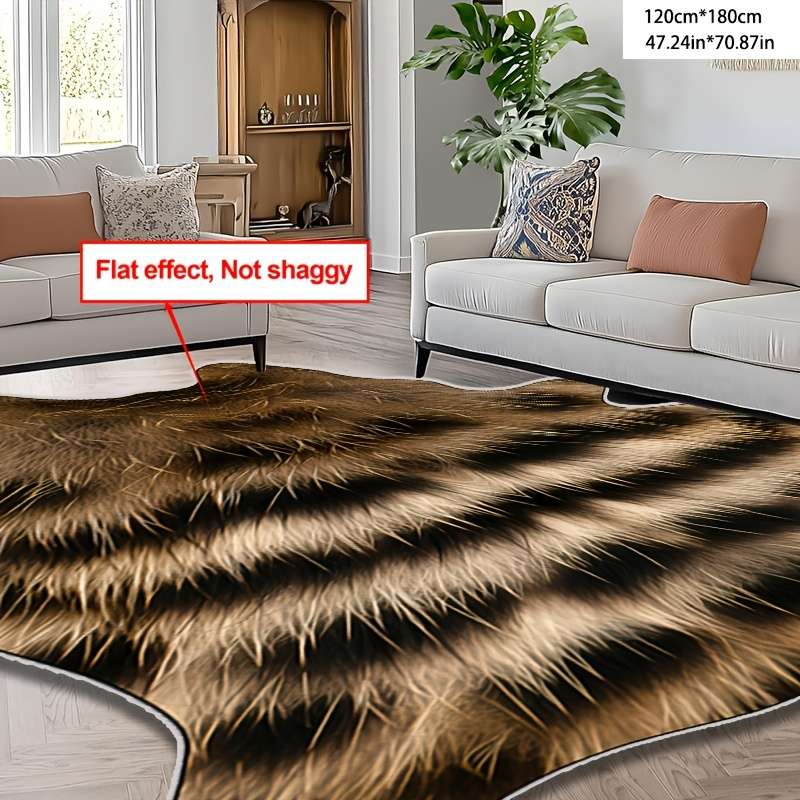 1Pc 120x180cm 47.24x70.87inch Floor Mat